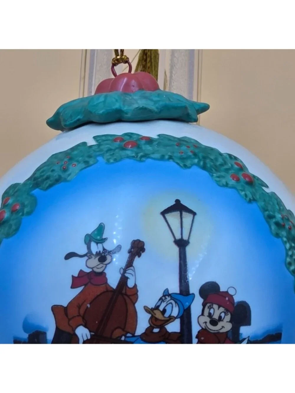 WDCC Pluto's Christmas Tree Goofy Donald Duck Mickey Annual Ornament